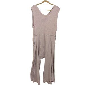 Intimately Free People Homebody Romper Jumpsuit Lounge Lagenlook Artsy SMALL